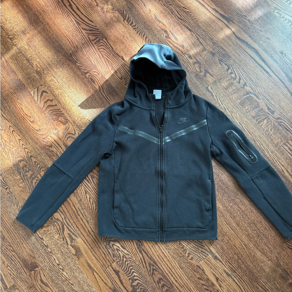 Nike Tech Hoodie Black Youth XL